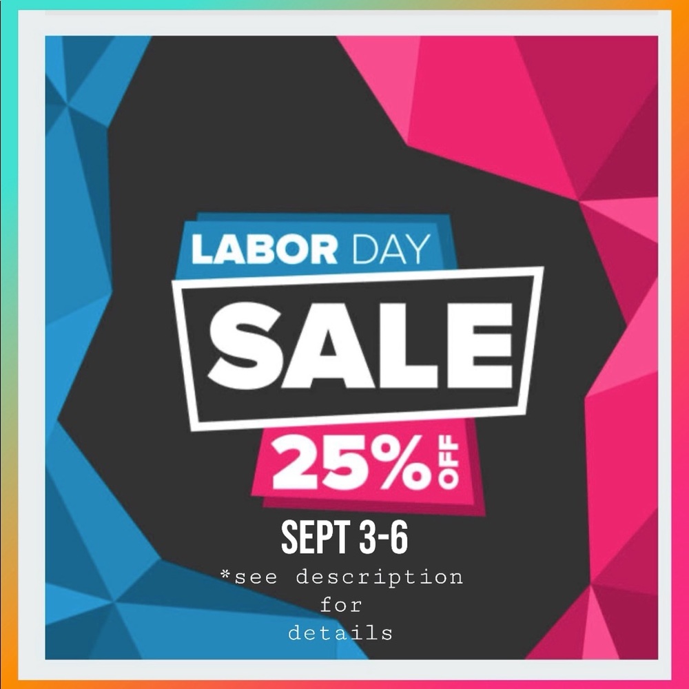 🛍= 25% off